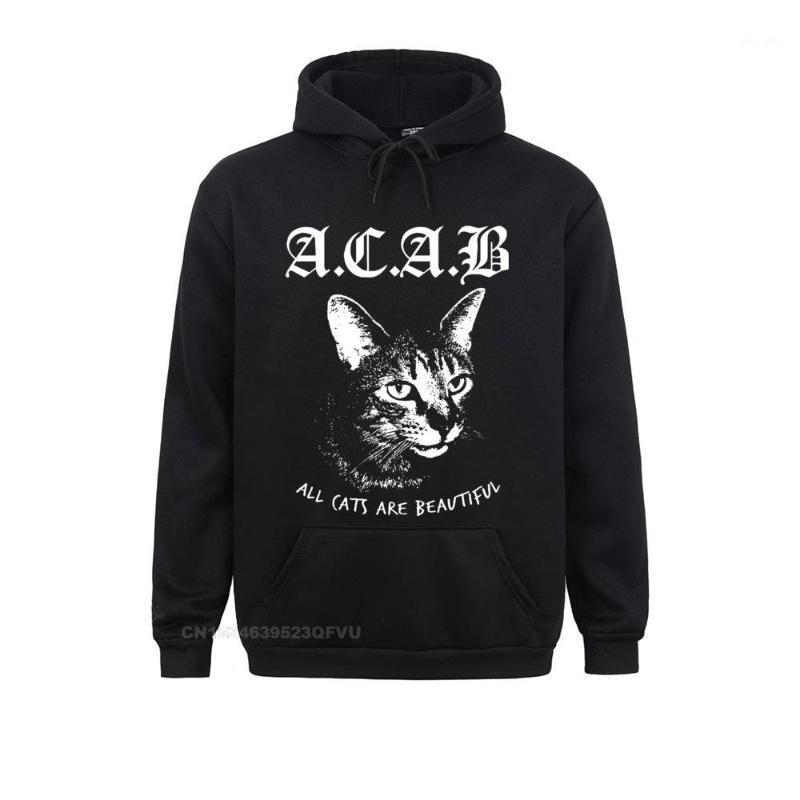 

Men' Hoodies & Sweatshirts Mens Acab Pullover Hoodie Cartoon Print Percent Man Funny Casual Printed Streetwear Kawaii Clothes, Black