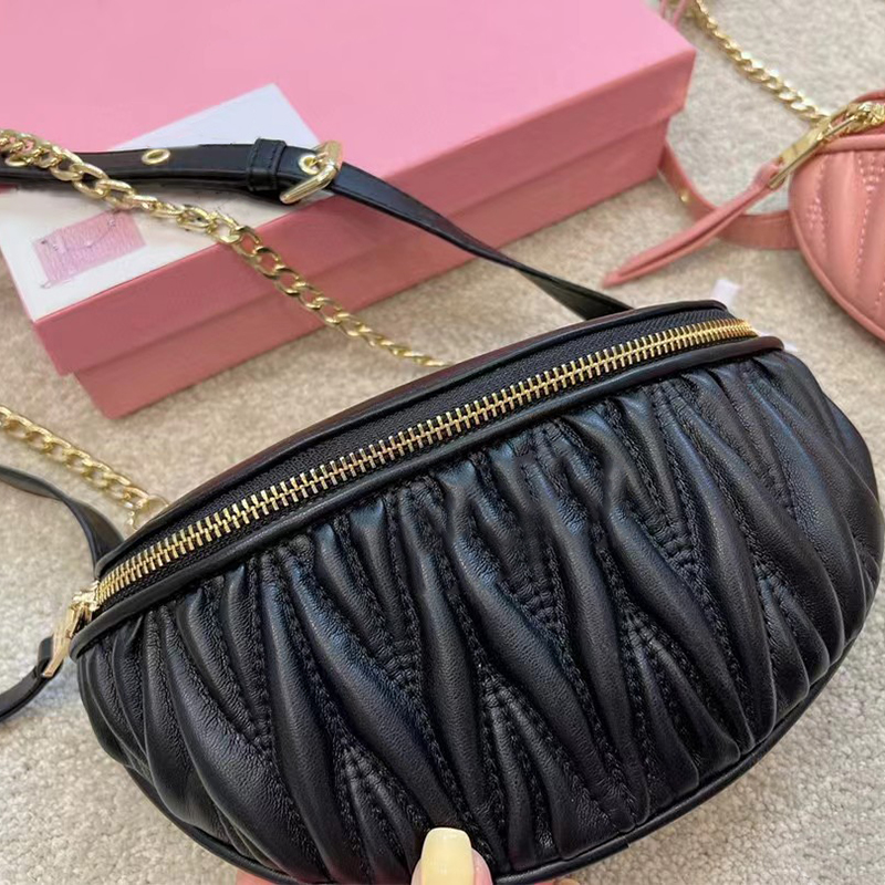 

Pink sugao women chest bag fannypack waist bag designer fashion luxury belt bag fashion top quality large capacity crossbody bags shoulder bags av0711-140, Color choose from below