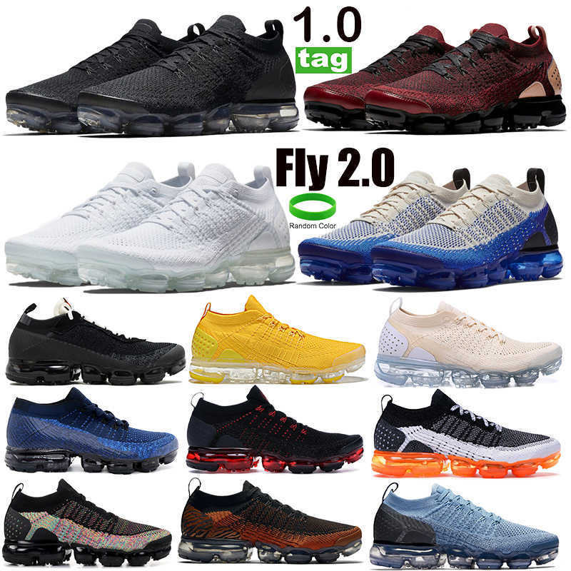 

Fly 2.0 Running Shoes CNY Triple Black Pure Platinum Sneakers jacket pack team red light cream racer blue Men Women trainers, #1-vast grey metallic gold