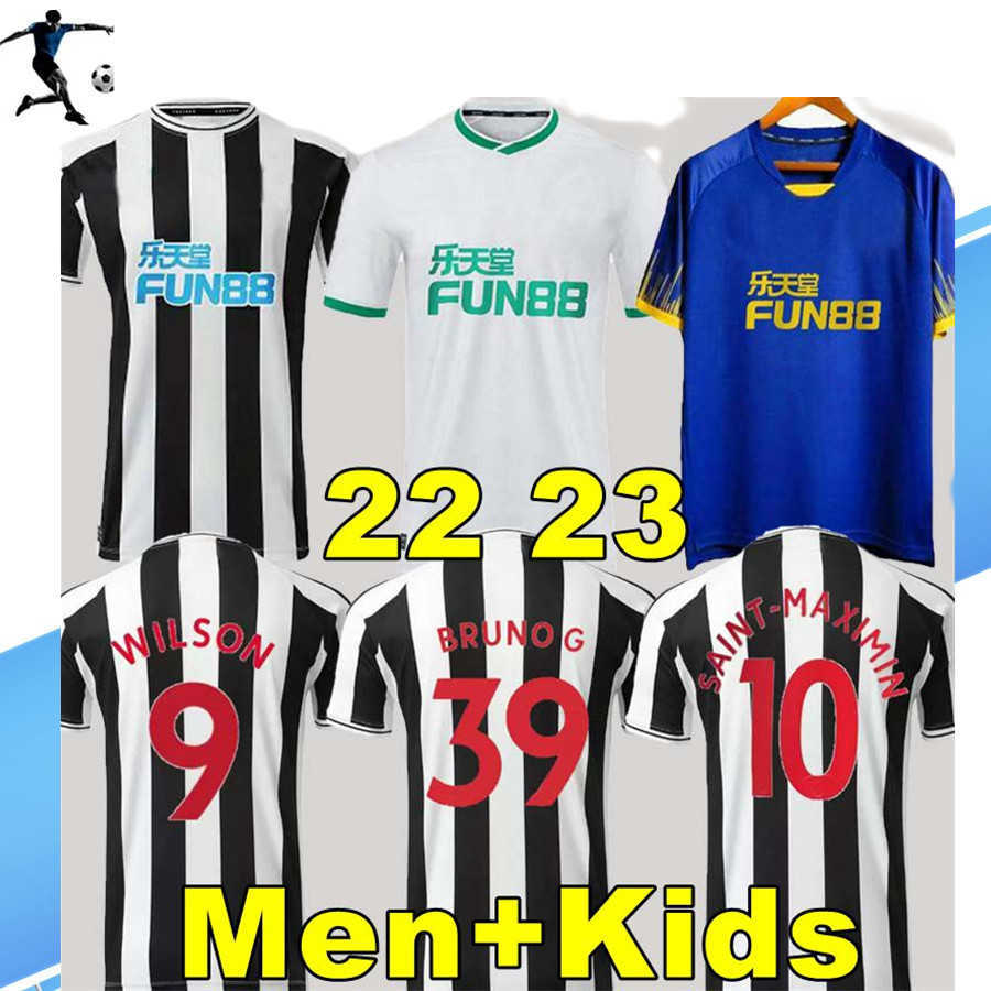 

WILSON BRUNO G. 2022 2023 Soccer Jersey NewCa TRIPPIER MURPHY SHELVEY uniteD 22 23 Football Shirt Kids Kit fans player, Adult 22 23 home