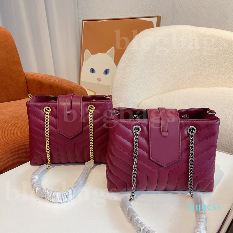 2022-Sacs à bandoulière de créateurs de mode Femmes Grande capacité Sac à main Sac à chaîne délicate à la mode Cross Body Tempérament Totes Porte