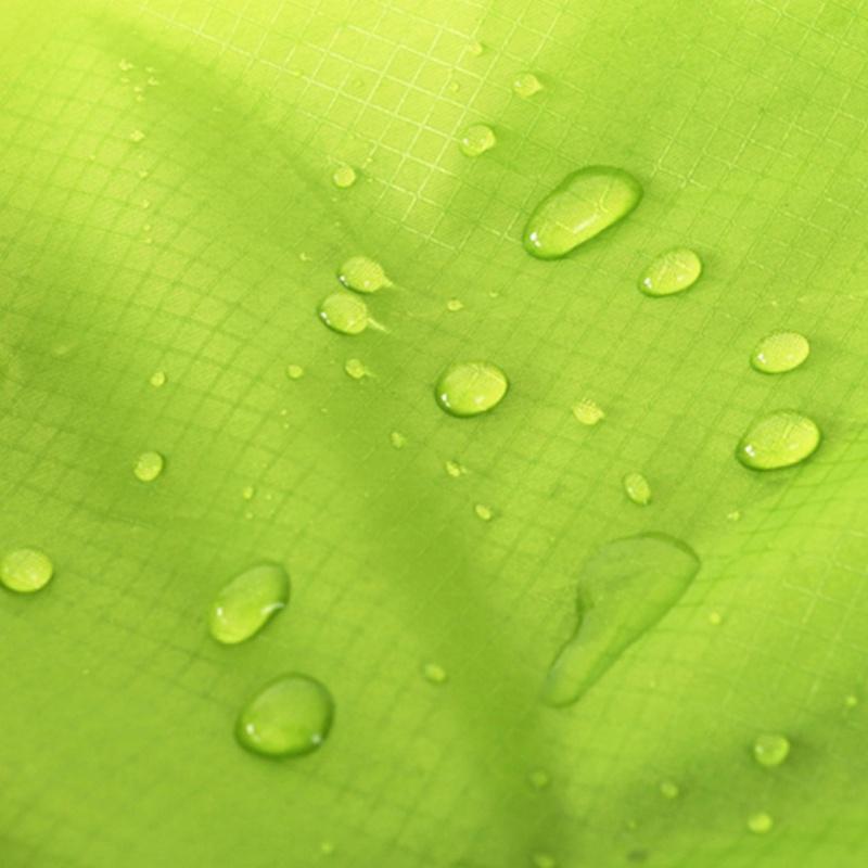 

Outdoor Bags Camping Mesh Durable Travel Sports Ultralight Round Bottom Storage Bag Hiking Pouch Stuff Sack Drawstring Nylon Sundries, Blue color