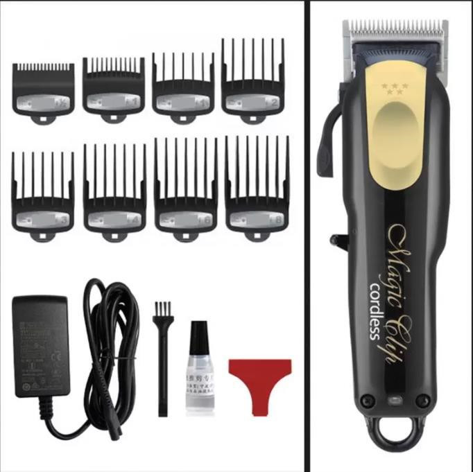 

8148 Magic Metal Hair Clipper Electric Razor Beauty Items Men Steel Head Shaver Trimmer Gold Black UK/US/EU Plug option