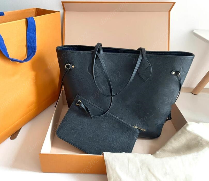 

2 pcs set GM MM Designers Leather Bags womens Handbags crossbody lady Shoulder Bag shopping tote coin purse high quality M45685, White checkered