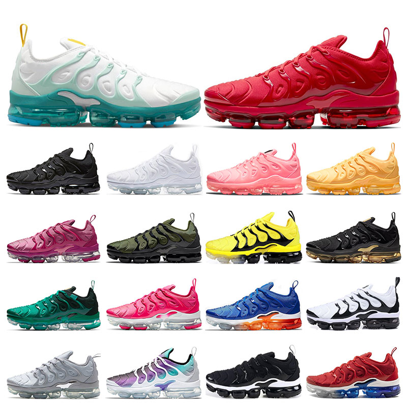 

Since 1972 max plus tn men running shoes triple black white red Bubblegum cool grey Atlanta Fresh Barely Volt Midnight Navy Hyper Royal women sports sneakers trainers, 18 red