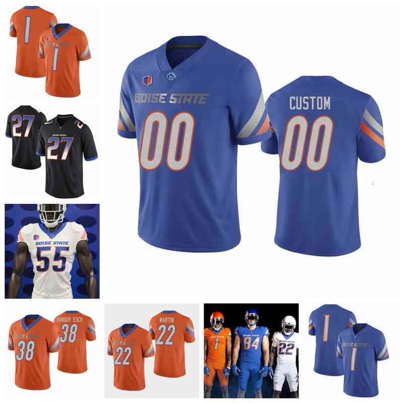 

Rare Boise State Broncos Jerseys Chase Cord Jersey Hank Bachmeier Vander Esch Alexander Mattison College Football Jerseys Custom Stitched, Youth blue