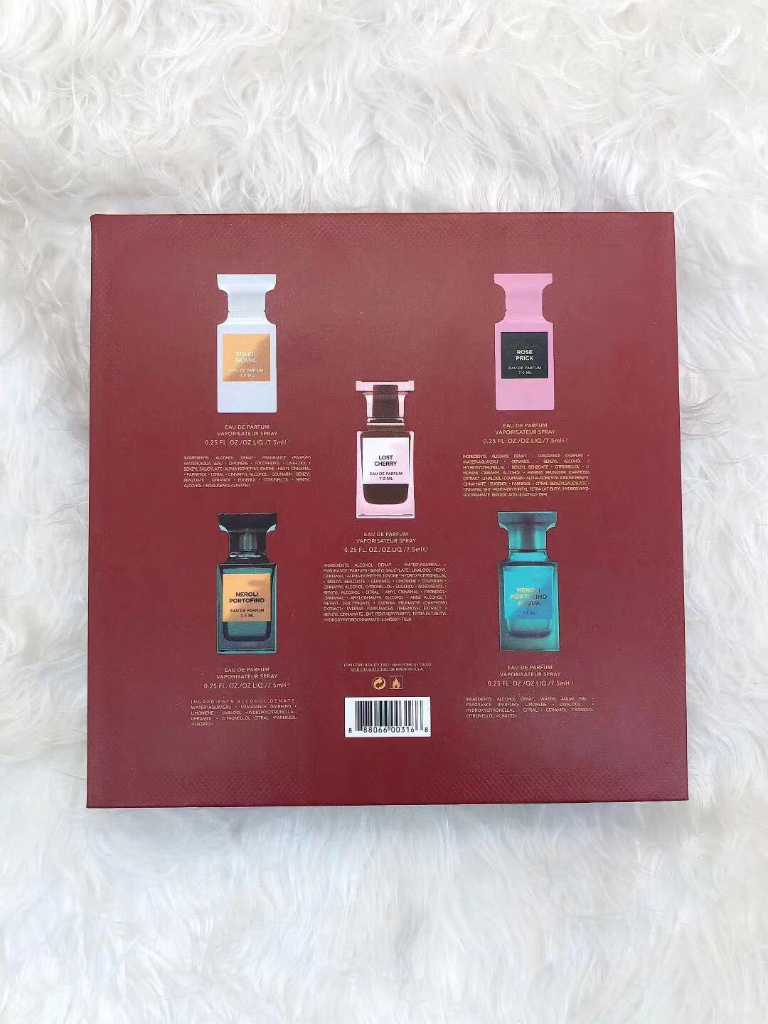 

Fashion Perfumes Sets Gift Box 5 Bottles 7.5ml Rose Prick Lost Cherry Charm Fragrance Perfume for Woman Spray Long Lasting Lovers Gift EDP Parfum Wholesale
