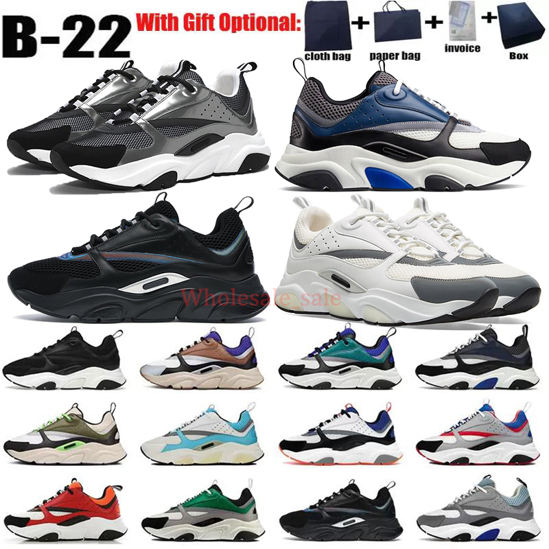 

With Box Luxury Designer B22 Shoes White Leather Calfskin Shoe Top Technical Knit Women Platform Sneakers Blue Grey Designers Sneaker B23 Outdoor Zapatos, Contact us