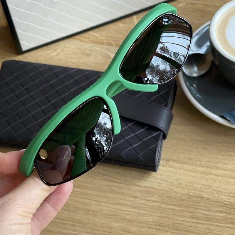 

Sunglasses Half Rim Classic Women 1141 Pure Black Lenses Steampunk Unusual Design Shades 2022 Unisex Uv400