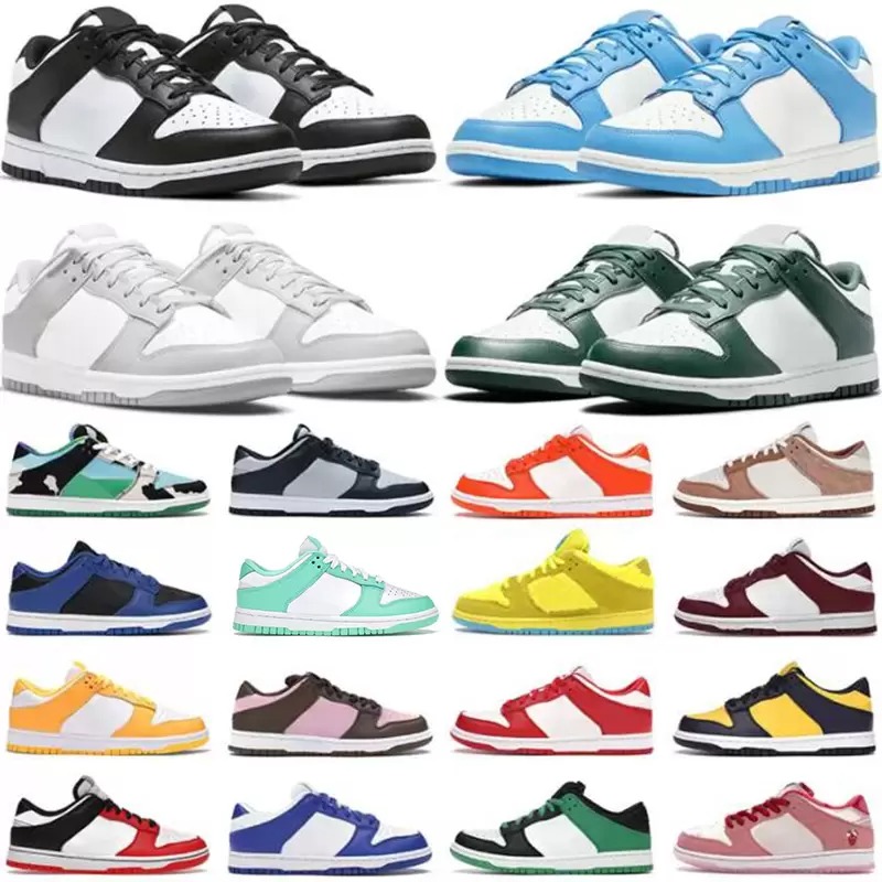

2022 men's shoes women's shoes sneakers white black gray fog college red casual jogging couple spring and autumn basketball, Box