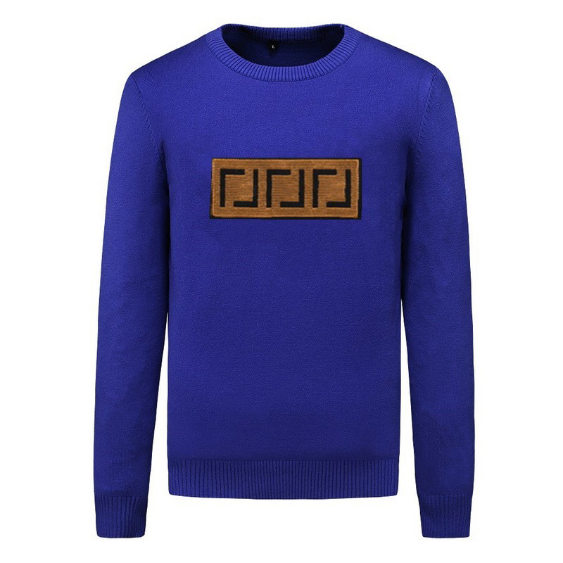 

Men's Sweaters Man Woman Knit Sweater Crew Neck Long Sleeve Mens Fashion Designer Letters Printing Autumn Winter Clothes Slim Fit Pullovers Tops Black White Blue M-3XL