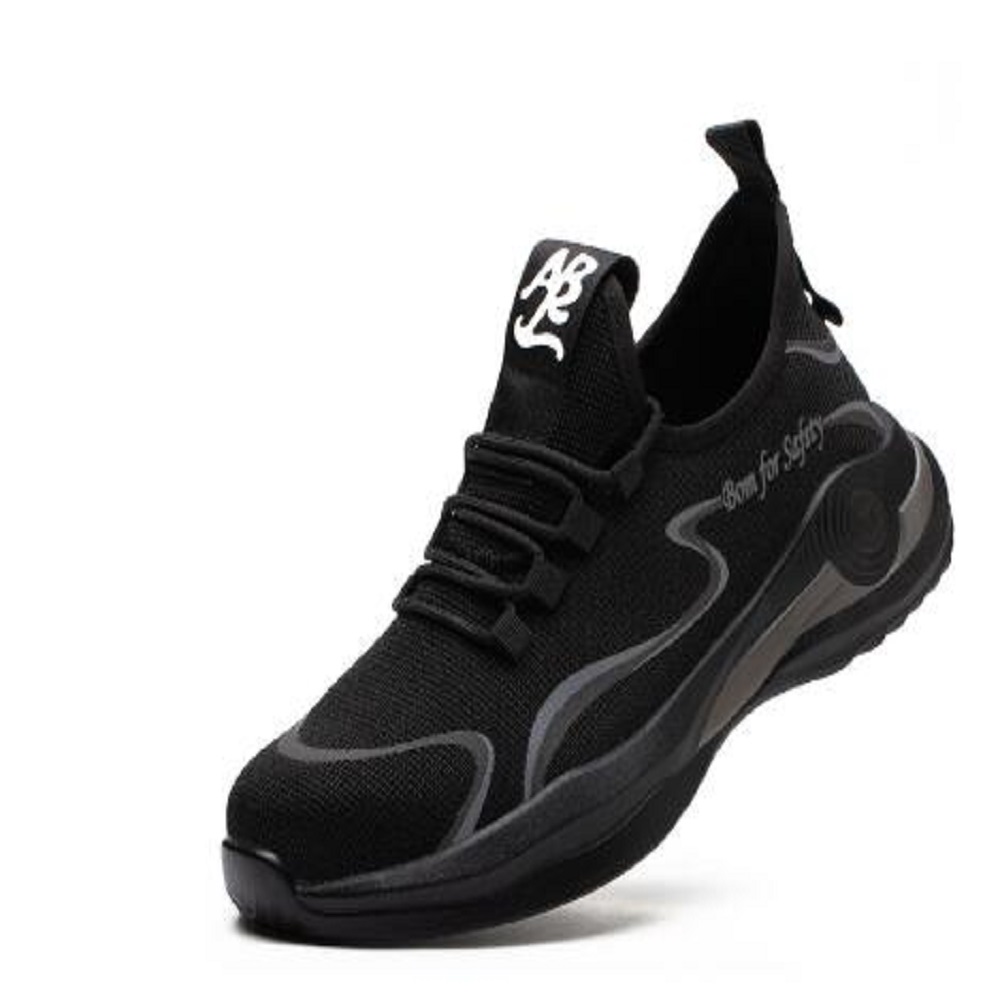 

Men Work Safety Running Shoes Anti-puncture Working Sneakers Male Indestructible Works Sports Sneakers Man Lightweight Shoe, Sand taupe