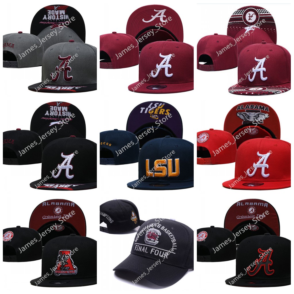 

LSU Tigers Alabama Crimson Tide South Carolina Gamecocks Knitted Beanies Cuffed Pom Beanie Hats uofsc USC NCAA Bonnet Beanies Skull Stitche Adjustable Snapback Hat