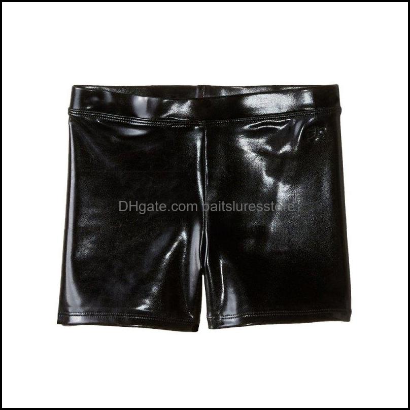 

Yoga Outfits Women Kids Girls Shiny High Waist Dance Shorts Bot Activewear Child Clothes For Sports Workout Gym Gymnastic Drop Delivery 2021, Rose