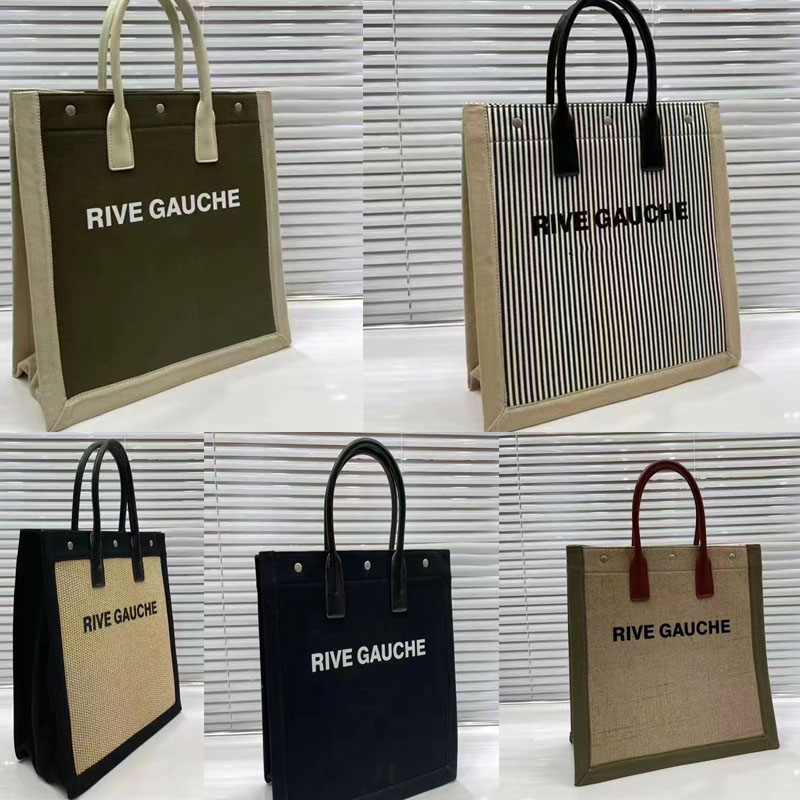 large capacity totes women designer bags Tote Bag shoulder bag female high end Shopping Handbags Purse Ladies Casual handbag 34 38 42 cm GM MM Black
