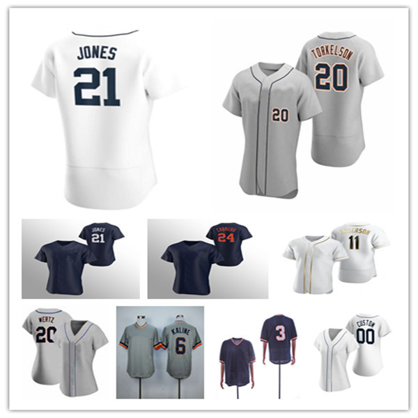 

28 Javier Baez Jersey Baseball Miguel Cabrera Casey Mize Akil Baddoo Jonathan Schoop Jeimer Candelario Robbie Grossman Willi Castro Eric Haase Harold Castro Hill, Men coold base navy