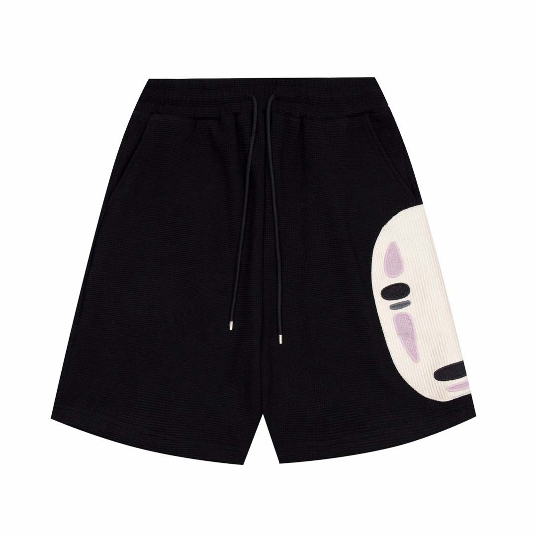 

Men's Plus Size Shorts with cotton printing and embroidery,Triangle iron 100% replica of European sizeCotton shorts 30t