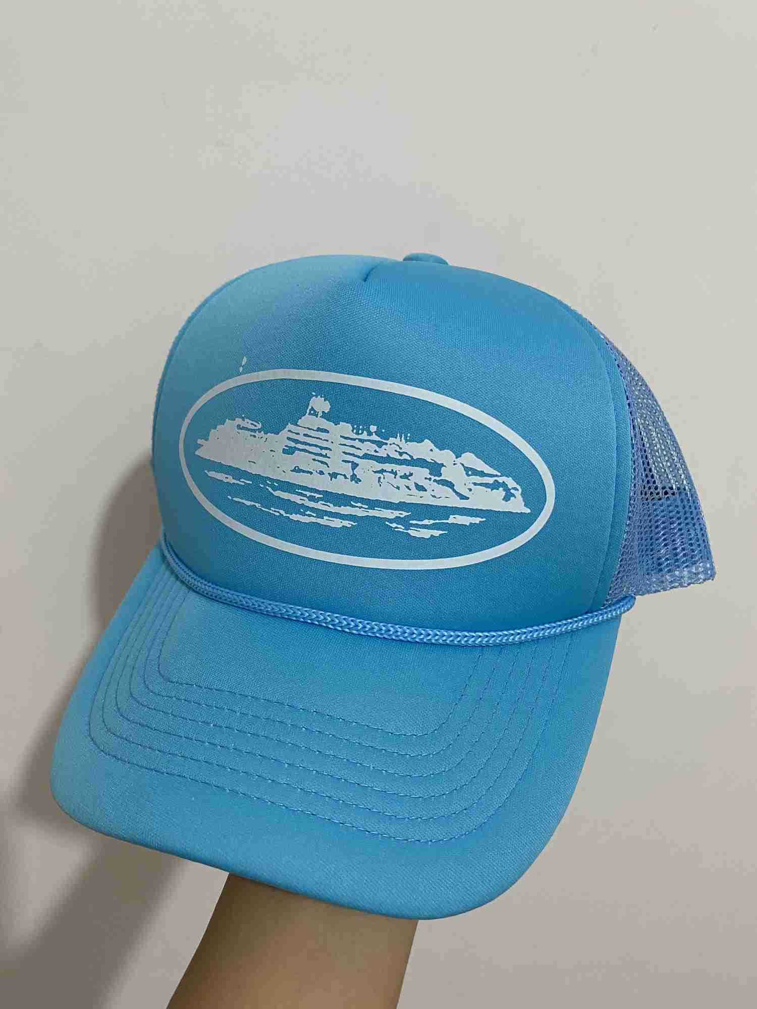 

Crtz European and American caps Trend Ukdrip Style Leisure Corteiz Cruise Truck Cap Mesh Curved Brim Cap Baseball, Green