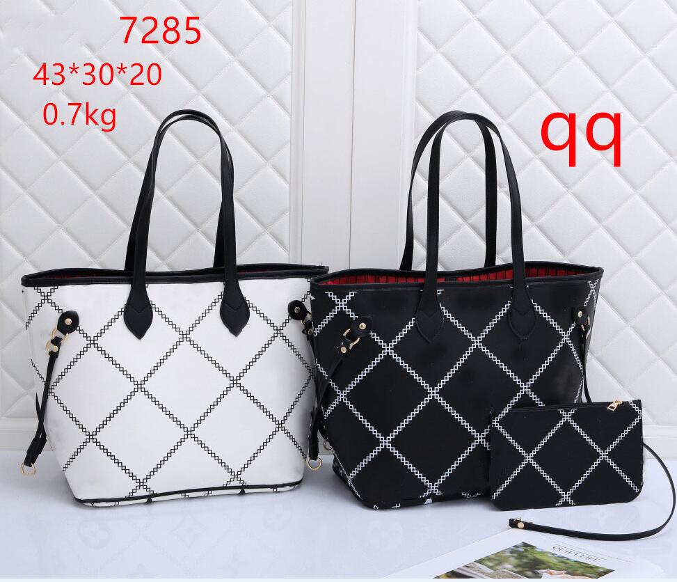 

Designer bags totes handbags composite package women Shoulder crossbody Bag PU Monograms 2pc L Classic With V Tote handbag Coin Purse Luxurys VUTTONS wallet, Additional shipping fee