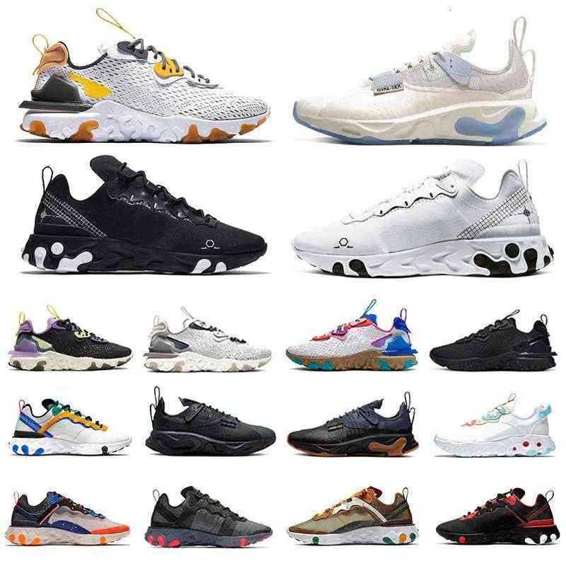 Top quality Vision element 87 55 mens Outdoor shoes type N354 Gore-Tex GTX Phantom Art3mis Honeycomb Schematic men women trainers