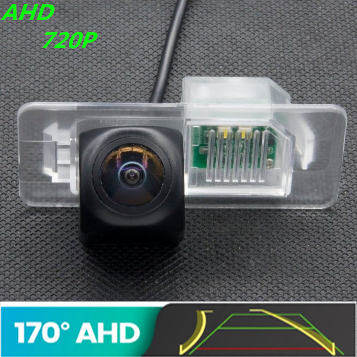 AHD 720P Trajectory Fisheye Car Rear View Camera For BMW E38 E39 E46 E60 E61 E65 E66 E90 E91 E92 X3 X4 X5 X6 X1 / 2 3 5 Series Reverse Vehicle Mo-image-764214945