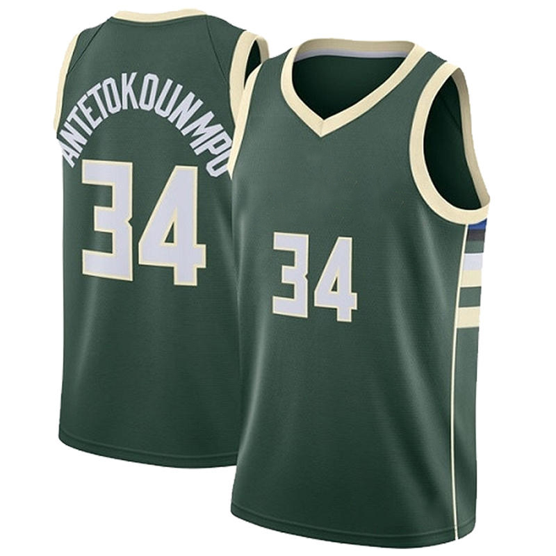 

Mens Shirts S-XXL Milwaukee''Bucks''basketball jersey Giannis 34 Antetokounmpo Ray 34 Allen Mens Shirts Basketball Jerseys, Man(xiong lu)