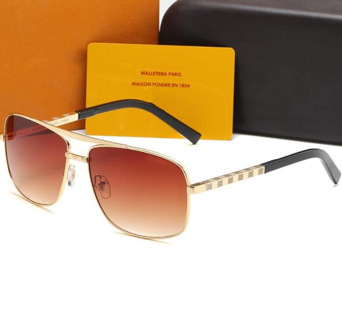 

0258 1pcs Polarized glass designer brand classic pilot sunglasses fashion women sun glasses UV400 gold frame green mirror 62mm