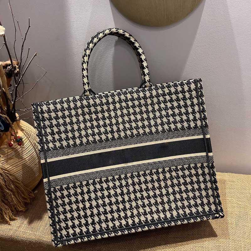 

classic Brand Bags High Quality Handbags book tote Luxury Women's Large capacity Shopping Embroidery Handbag purse booktotes handmade book totes 2022, Customize