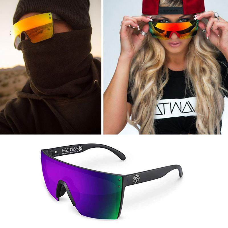 

Sunglasses 2022 Fashion Luxury Heat Wave For Men Women Vintage Sport Driving Brand Design Square Sun Glasses