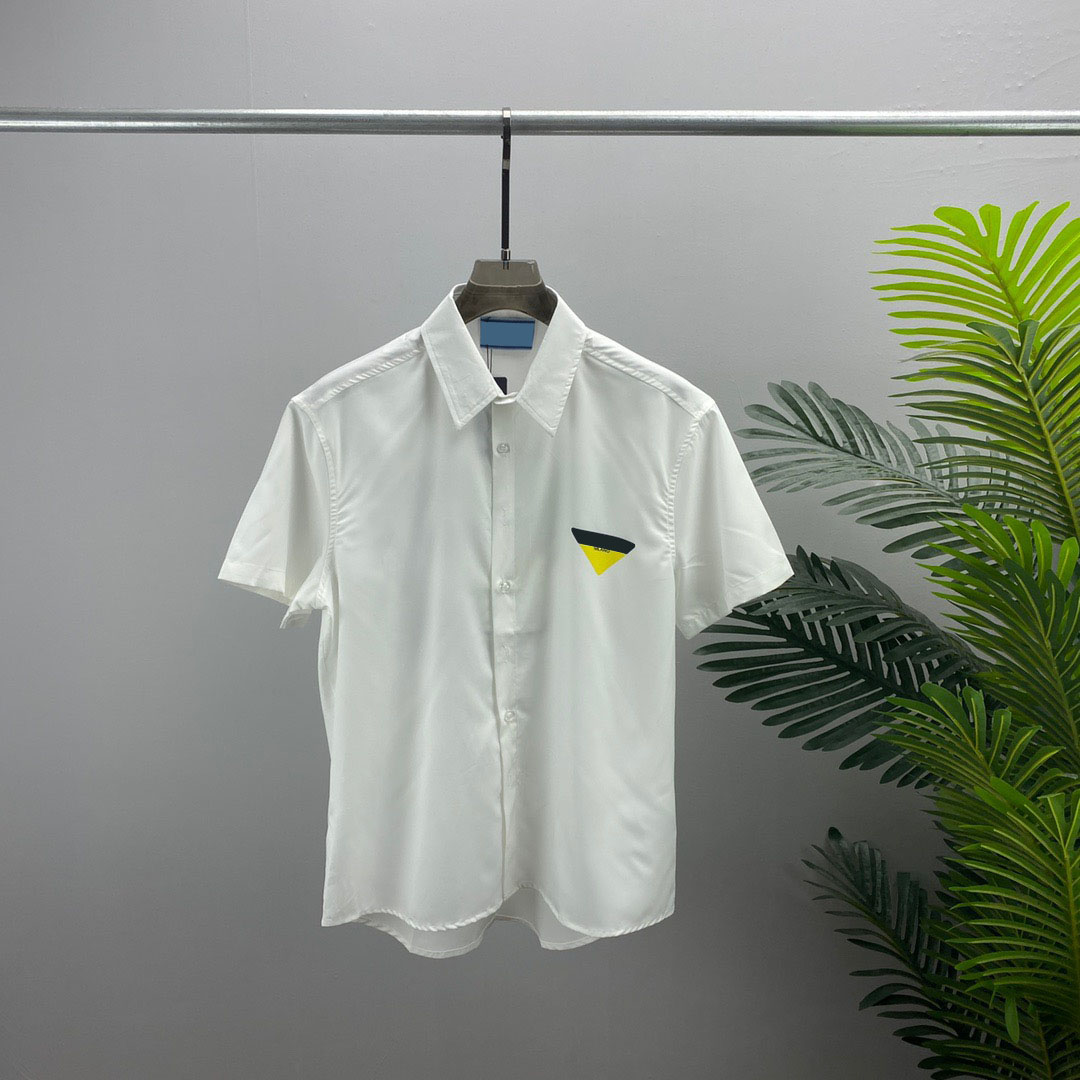 

2022ss spring and summer new high grade cotton printing short sleeve round neck panel T-Shirt Size: -l-xl-xxl-xxxl Color: black white d6t9666