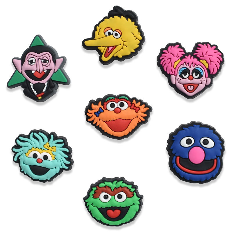 

Cartoon Pvc Shoe Parts Accessories for Croc Charms Clog Pins Buckle