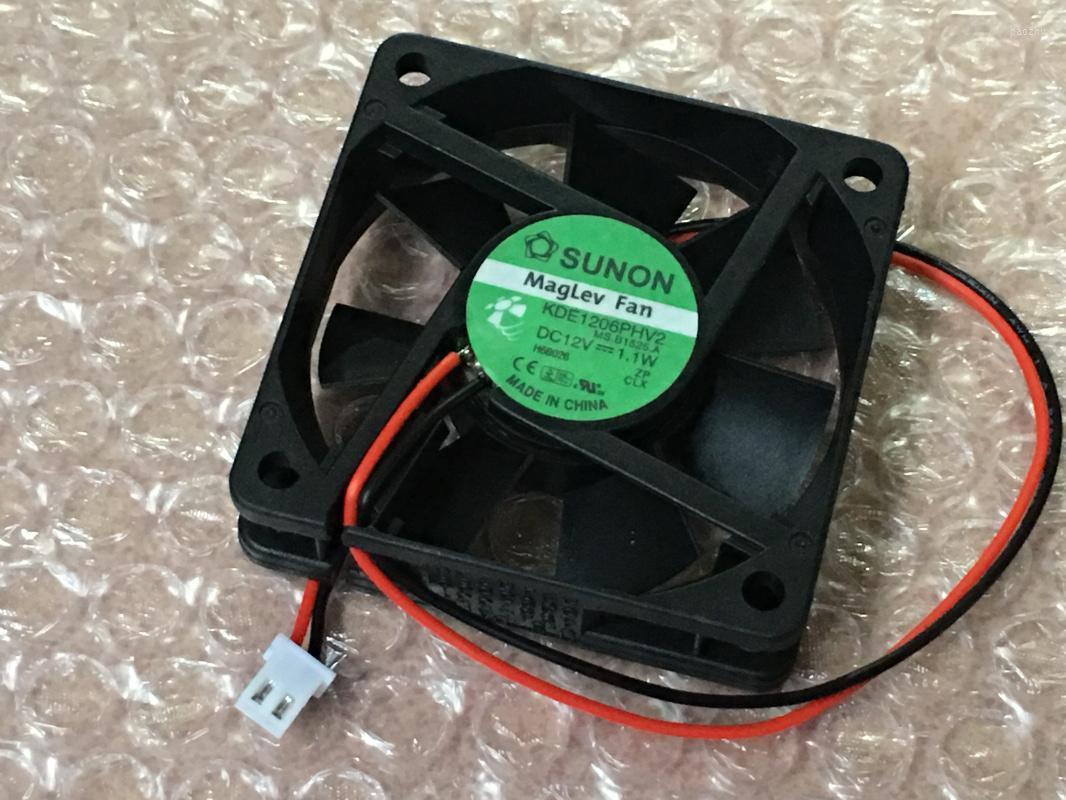 

Fans & Coolings KDE1206PHV2 MS.B1525.A DC 12V 1.1W 60x60x15mm 2-Wire Server Cooling FanFans