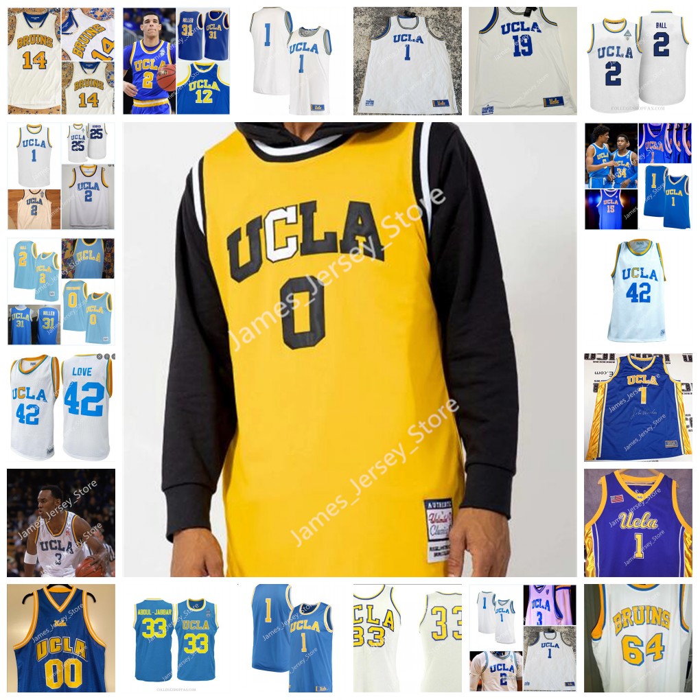 

NCAA Custom UCLA Stitched Basketball Jersey 50 Dan Gadzuric 35 Sidney Wicks 24 Pooh Richardson 11 Tyus Edney 15 Darrick Martin 25 Earl Watson 2 Darren Collison Jerseys