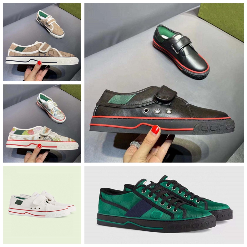 Mode Top Designer Chaussures en cuir véritable Toile faite à la main Multicolore Gradient Baskets techniques Homme femme célèbre chaussure Basket