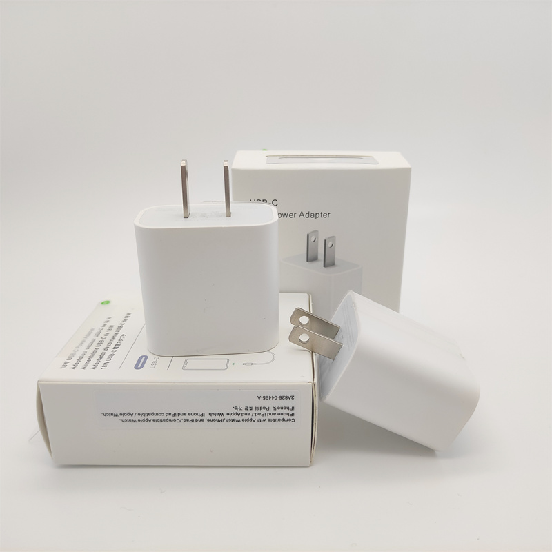

Original US plug USB Type c 20w 18w PD fast charger for iphone 131211 wall power adapter with original box