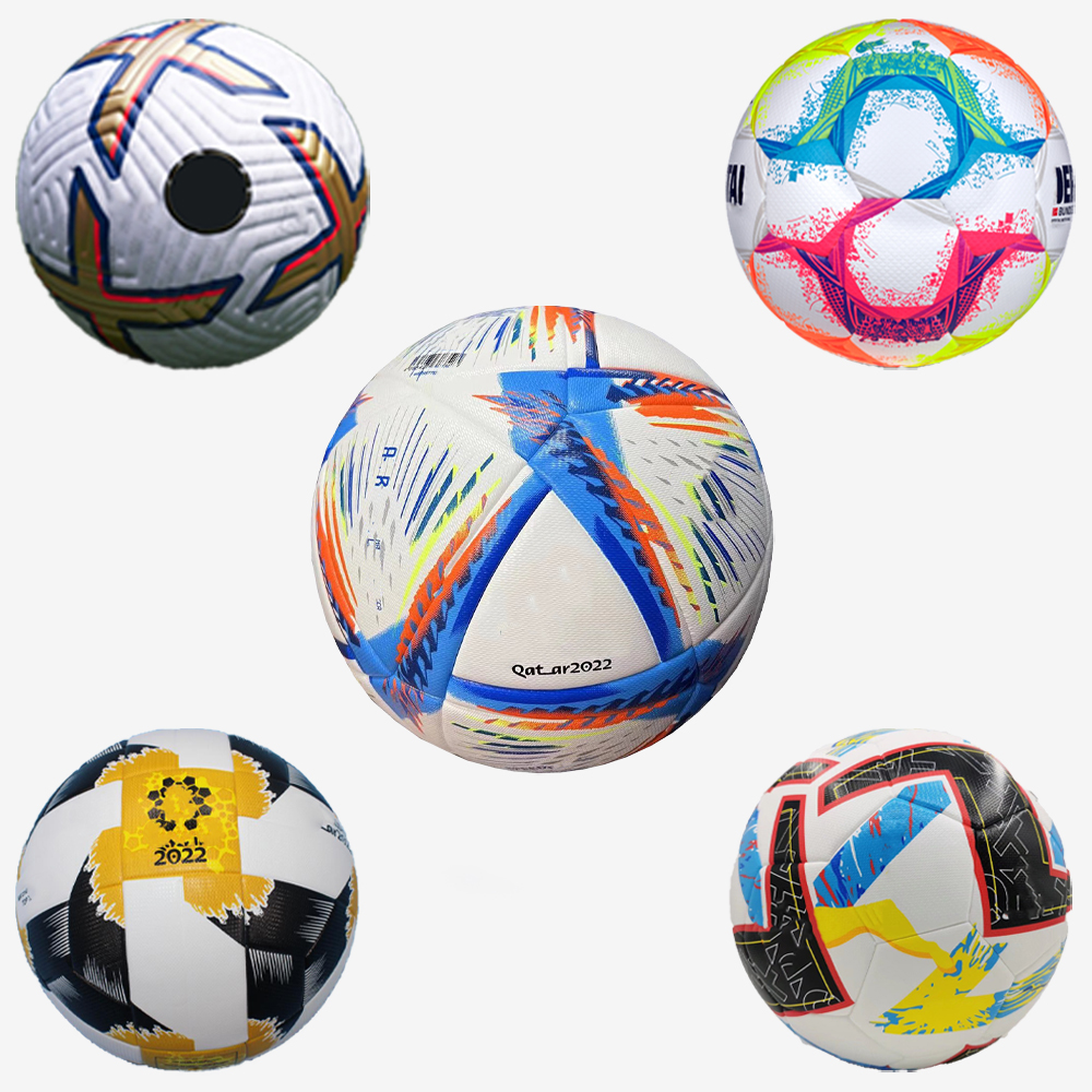 

Top quality 2022 New Qatar Size 5 World Cup 22 23 Soccer Ball High-Grade SoccerBall Nice Match Footballs 2023 Football ShipThe Balls Without Air