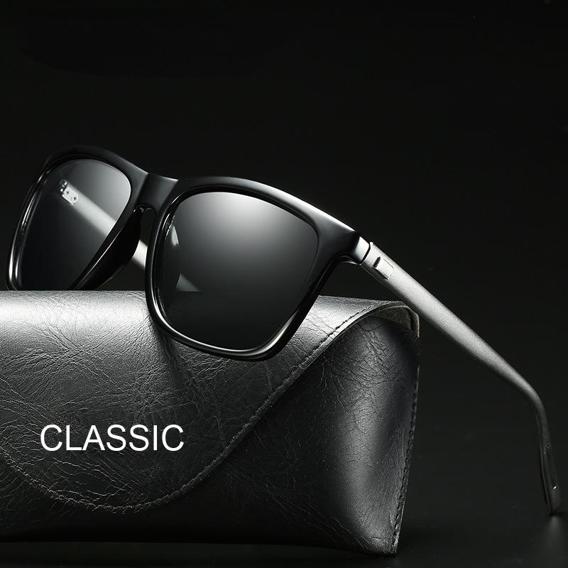 

Sunglasses Retro Polarized Men Brand Designer Driving Shades Male Sun Glasses Vintage Luxury Square Classic Oculos De SolSunglasses