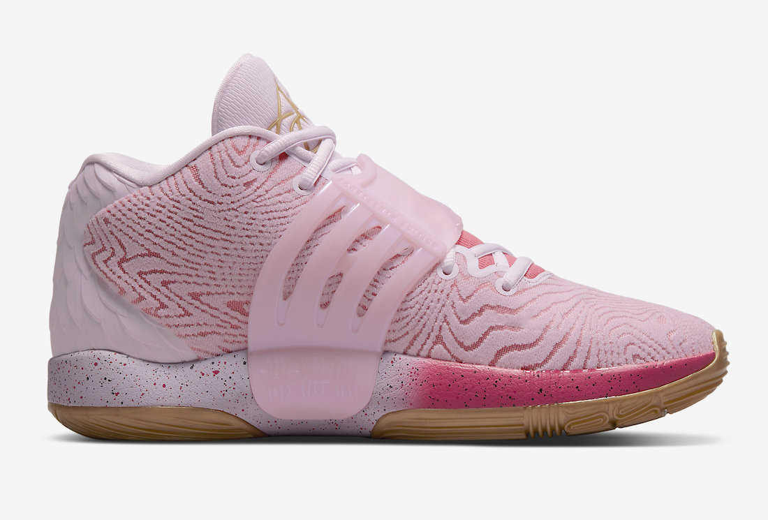 

free box 12 days delivered 2022 KD 14 Aunt Pearl Kids Basketball Shoe High Quality Men Women Regal Pink Orange Chalk Hyper PinkSneakers Sports Shoes Size