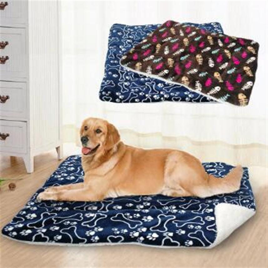 

Big Dog Pet Mat Bed House Cat Mattress Dog Beds Sofa Washable for  Medium Large Dogs mata dla psa248Q, Blue
