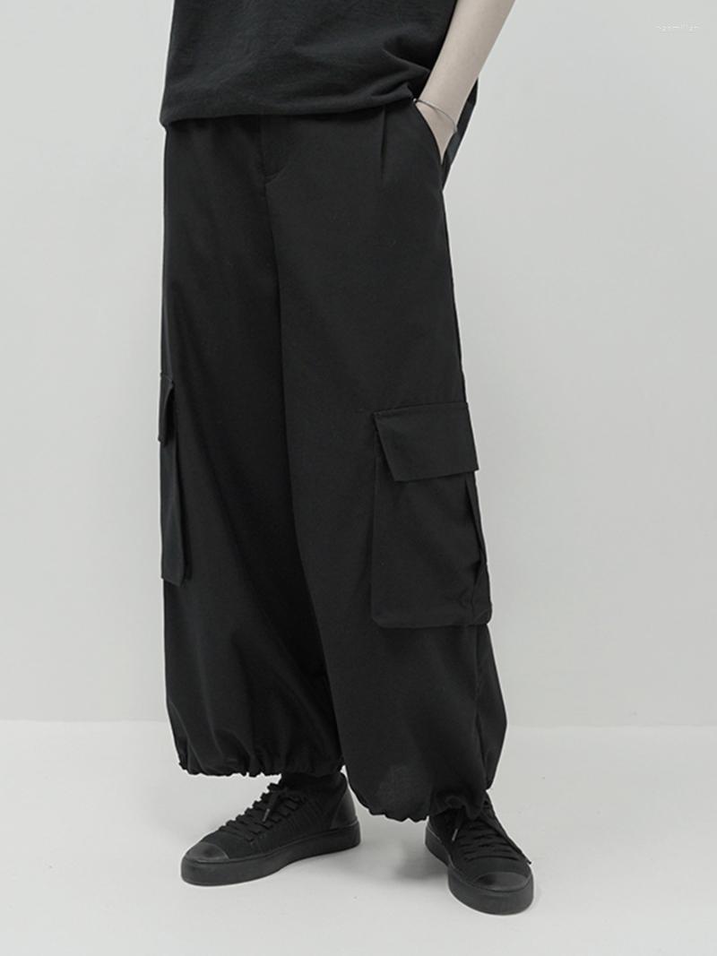 

Men' Pants Men' Black Large Size Spring And Summer Overalls Casual Autumn Straight 2022 Naom22