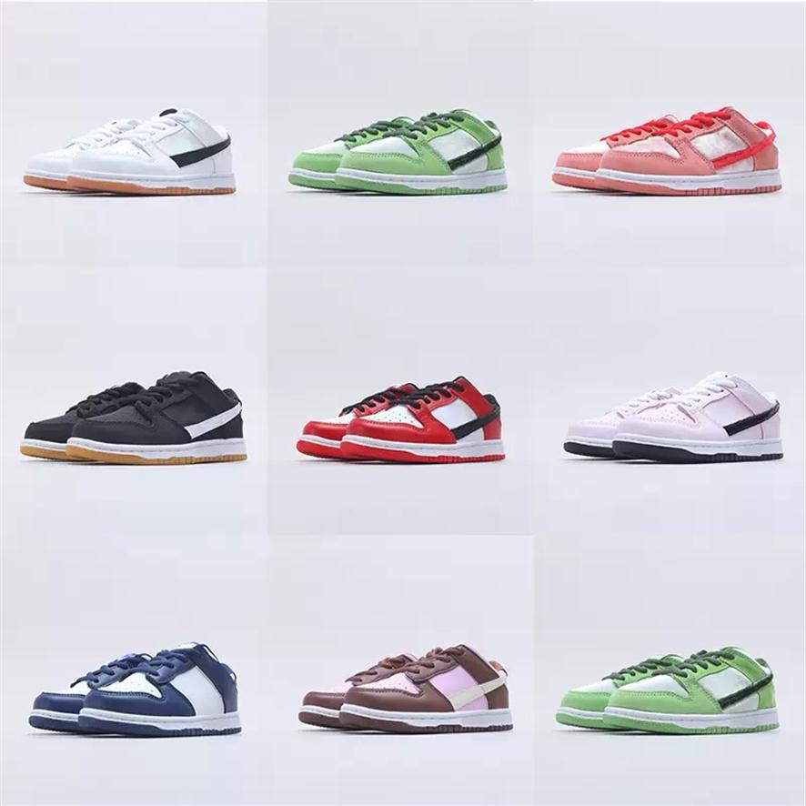 

Kids Shoes Youth Dun SB Sneaker Pearl Orange Label White Low Pro Chicago Children Cherry StrangeLove Pink NCAA Frame Skate Habibi 297a