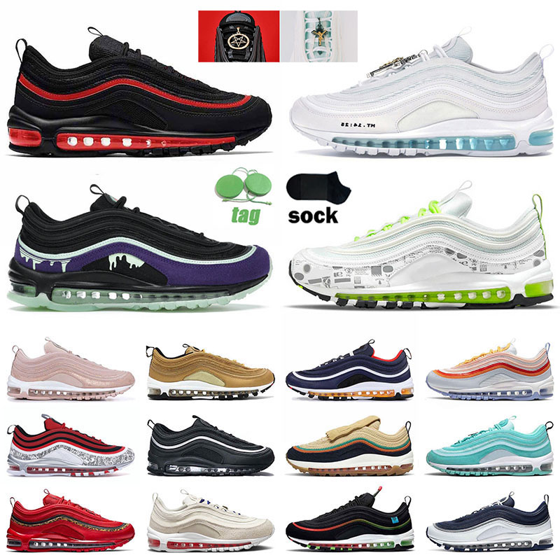 

MSCHF x INRI Jesus Mens Womens Running Shoes Authentic Satan South Beach Golf NRG Celestial White Anthricite Light Blue Sail Black Metallic Gold Designer Sneakers, A21 36-45 first use