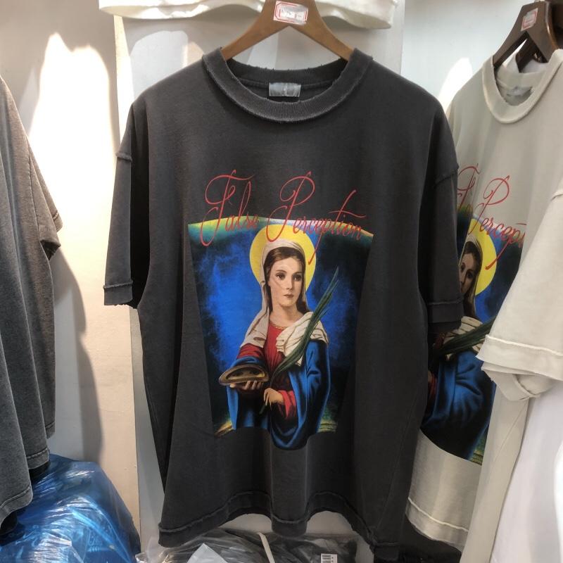 

Men's T-Shirts Oversized Tee Washed Vintage T Shirt Men Women Top Quality Casual Short Sleeve T-shirtMen's