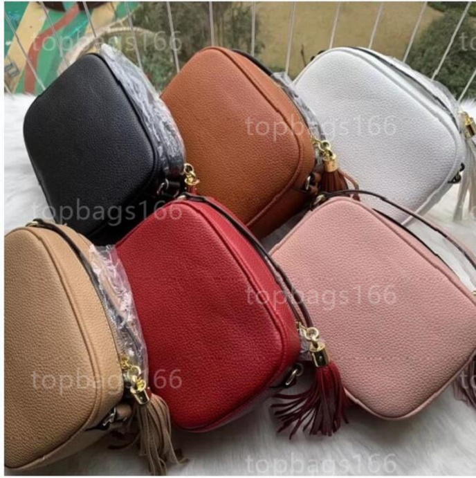 

Digital camera bag classic tassel crossbody package clutch handbag luxury evening bags Leather Messenger Package Tote, Black