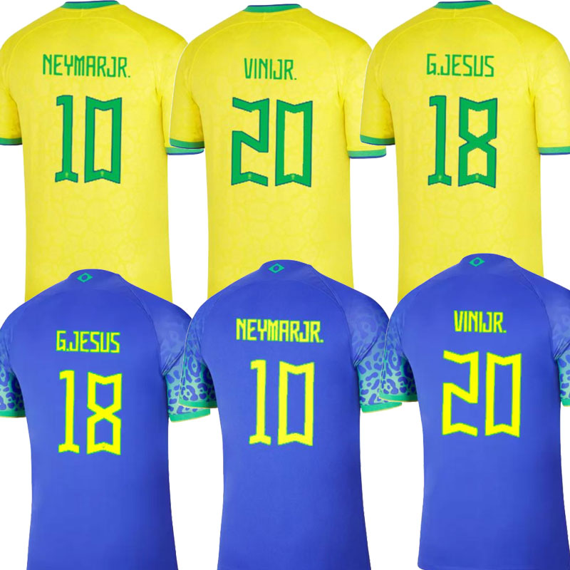 

2022 soccer jersey Camiseta de futbol PAQUETA BRAZILS NERES COUTINHO football shirt JESUS MARCELO PELE CASEMIRO brasil 22 23 maillots football men and kids SETS, Adult shirt