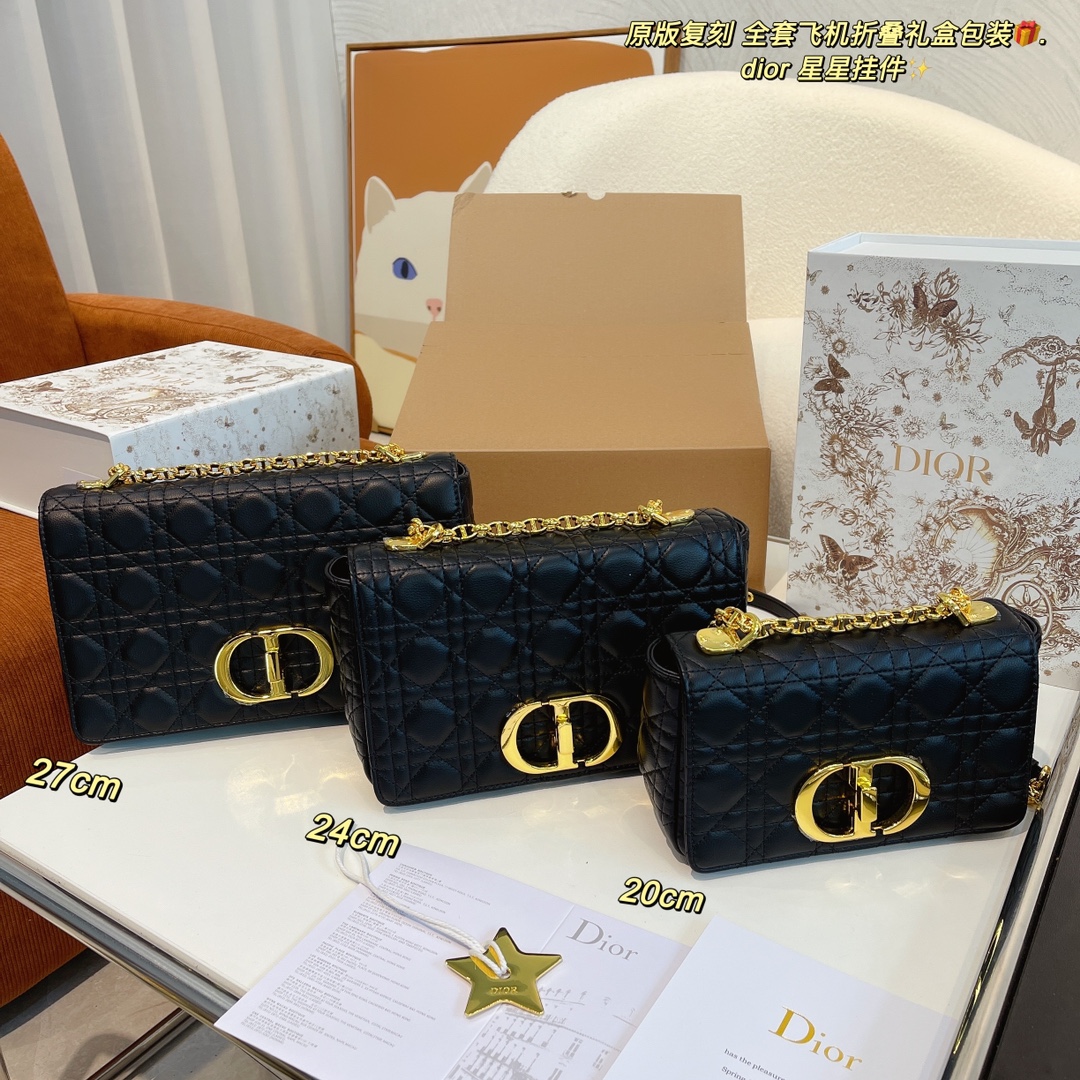 Dior Femmes Crossbody Sacs Sacs de blindage de haute qualité Designer Multicolor Luxury Chaîne All-Match Urban Casual Gurses Flip Hanbags Embraya