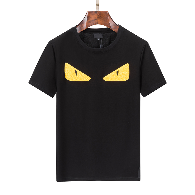 

Luxury T shirt Summer Mens womens Short monster eyes Sleeves Fashion Tee Pure cotton high quality shirts Leisure Classic Pattern Size M-XXXL, 11