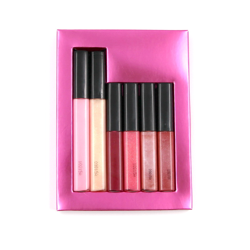 

Lip Gloss Set 6pcs Lips Kit for Women Pout lustre Holiday Style Wish Perfect Love Moisturizer Natural DHgate Beauty Makeup Lipgloss Pack, Exrea shipping fees only