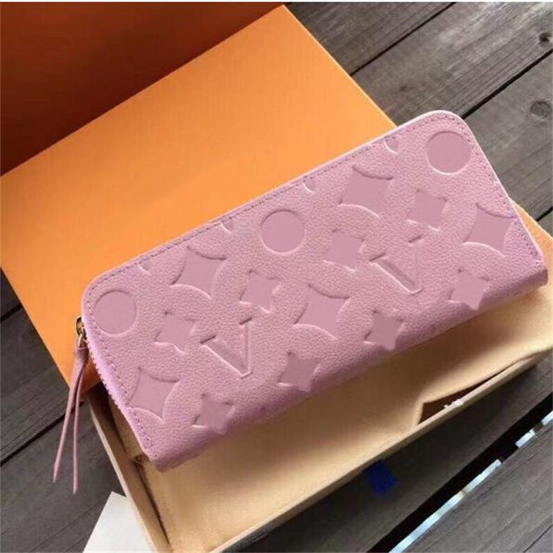 

Fashion flowers designer zipper wallets luxurys Men Women leather bags High Quality Classic Letters coin Purse Original Box Plaid card holder, Customize