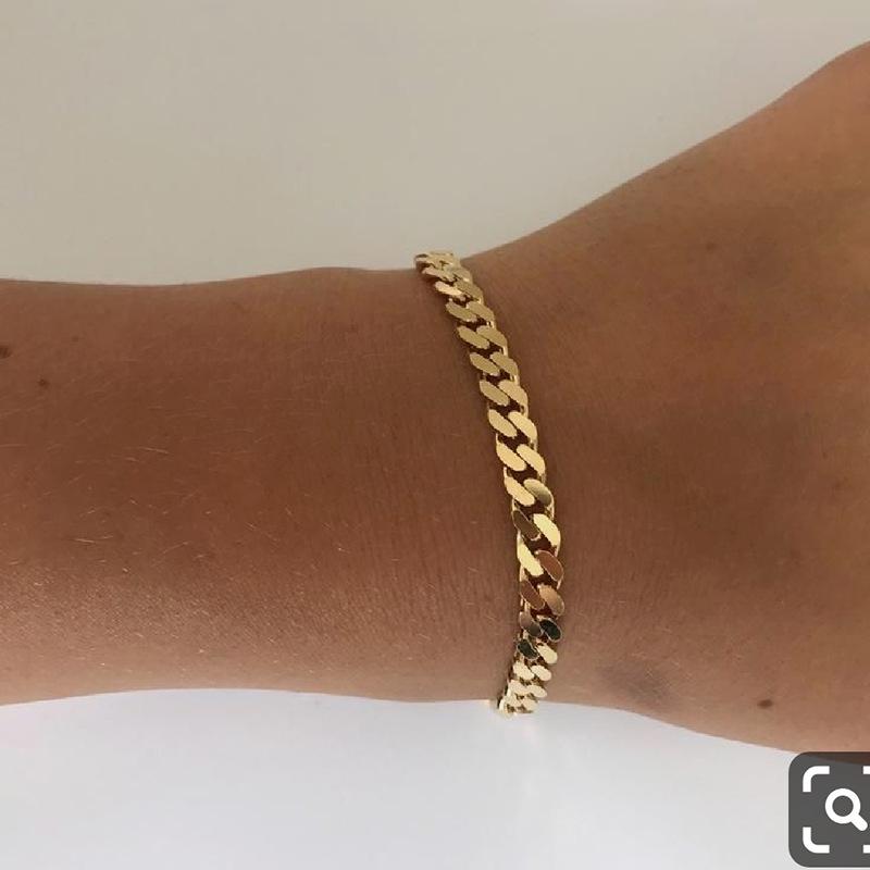 

Link Chain Vintage Punk Hip Hop Style Multilayer Bracelets Bangles For Women Charm Sets Jewelry GiftsLink